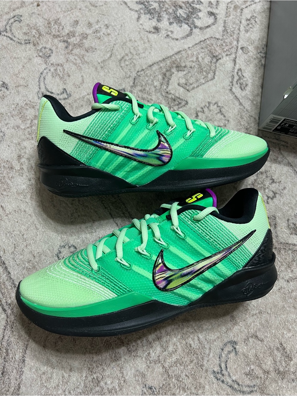 Nike Sabrina 3 "Gamer" basketball shoes Green Shock/Black-Vapor Green